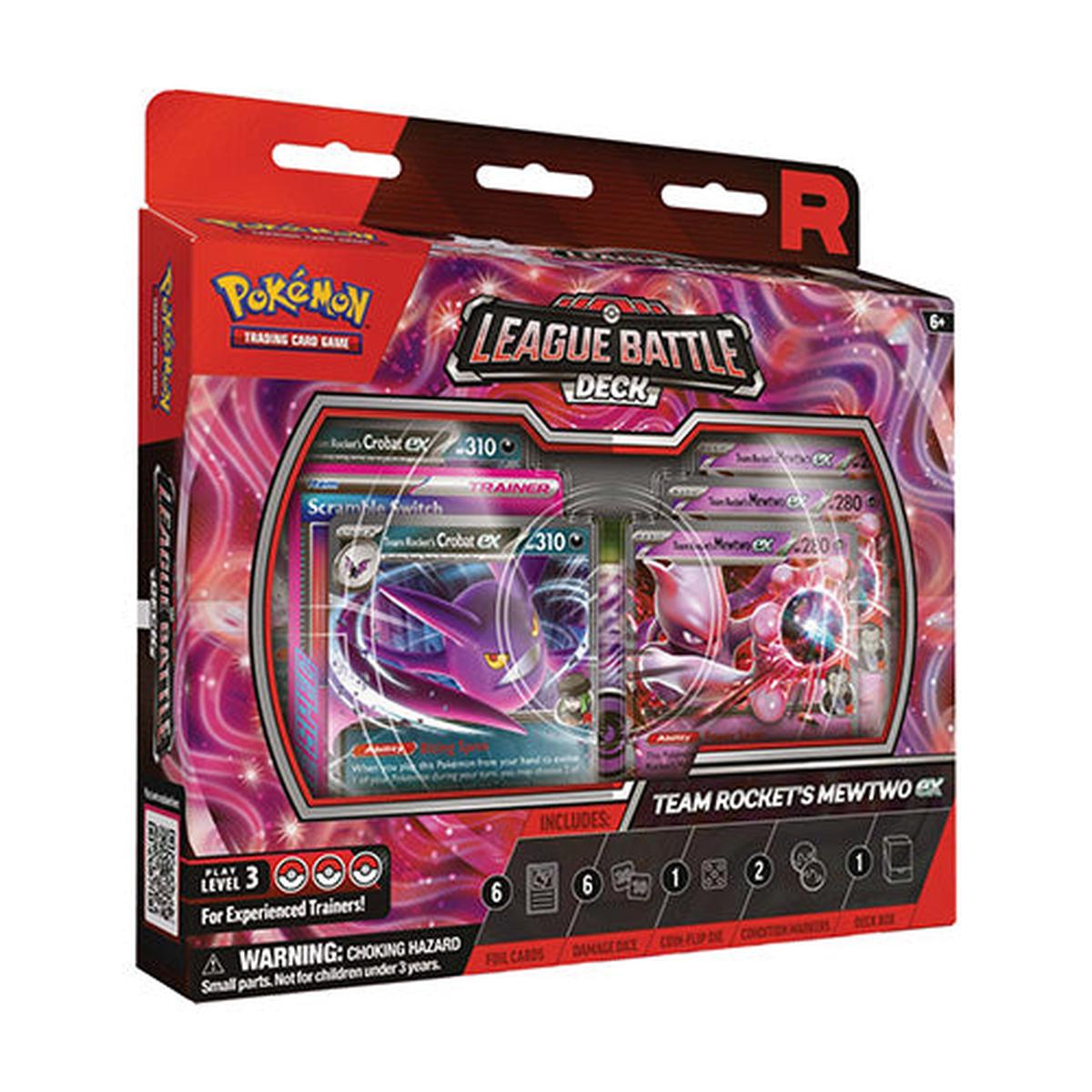 Pokemon TCG Team Rockets Mewtwo ex League Battle Deck