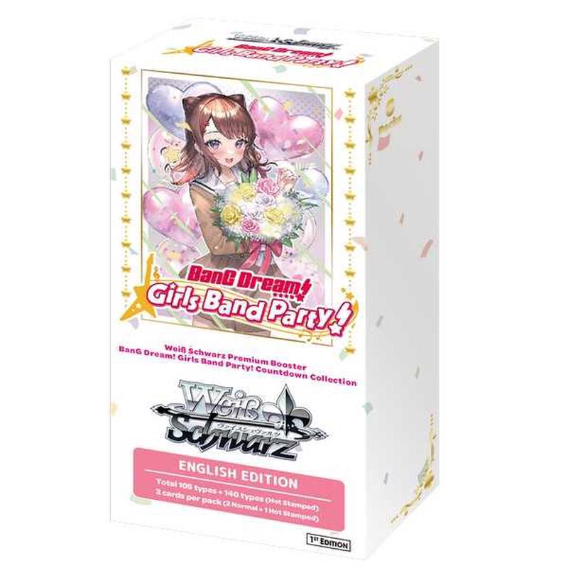 Wei Schwarz Premium Booster: BanG Dream! Girls Band Party! Countdown Collection