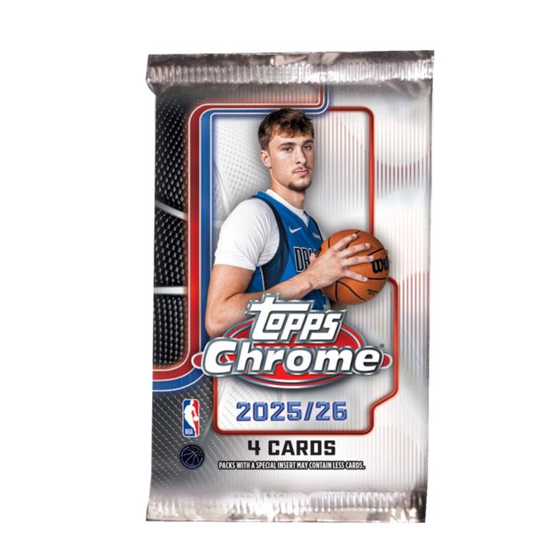 2025-26 Topps Chrome Basketball - Mega Pack