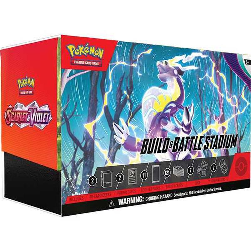 Pokmon TCG: Scarlet & Violet 1 Build and Battle Stadium Box