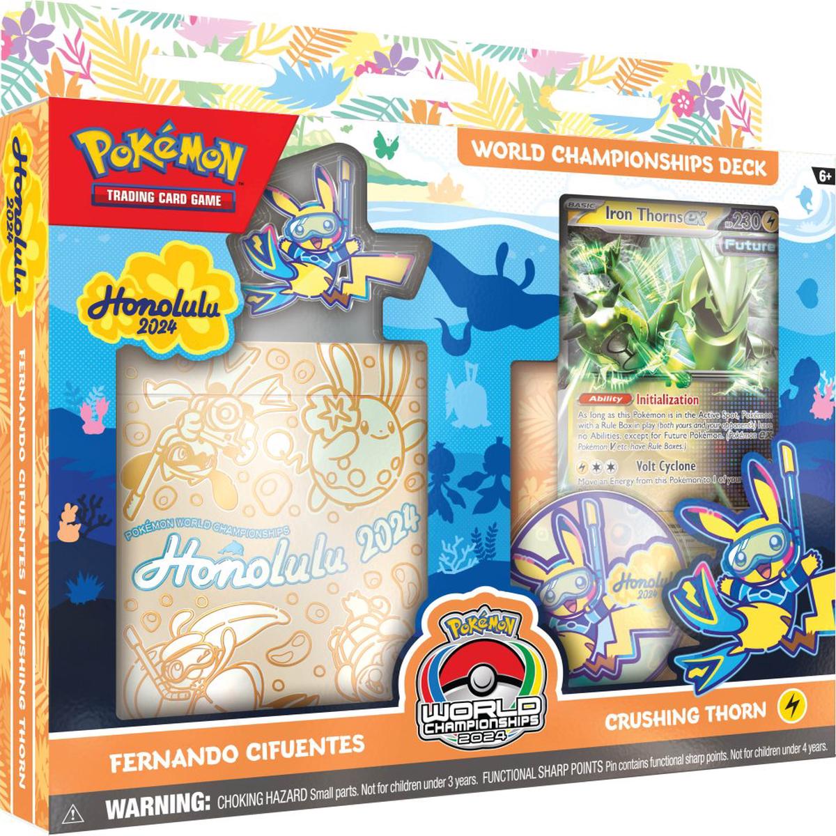 2024 Pokemon TCG World Championships Deck - Crushing Thorn