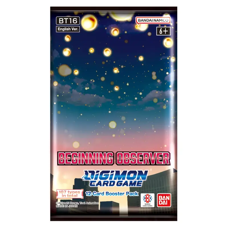 Digimon Card Game - Beginning Observer Booster Pack BT16