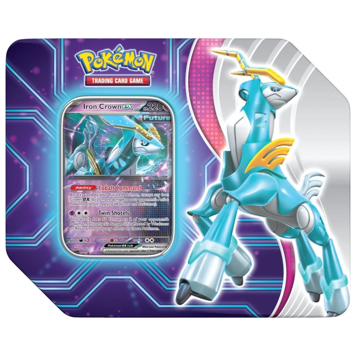 Pokmon TCG: Paradox Destinies Tin (Iron Crown)