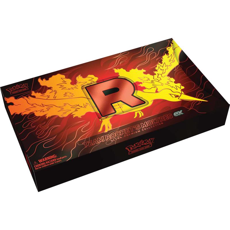 Pokmon TCG: Team Rocket's Moltres ex Ultra-Premium Collection (Retail Exclusive)