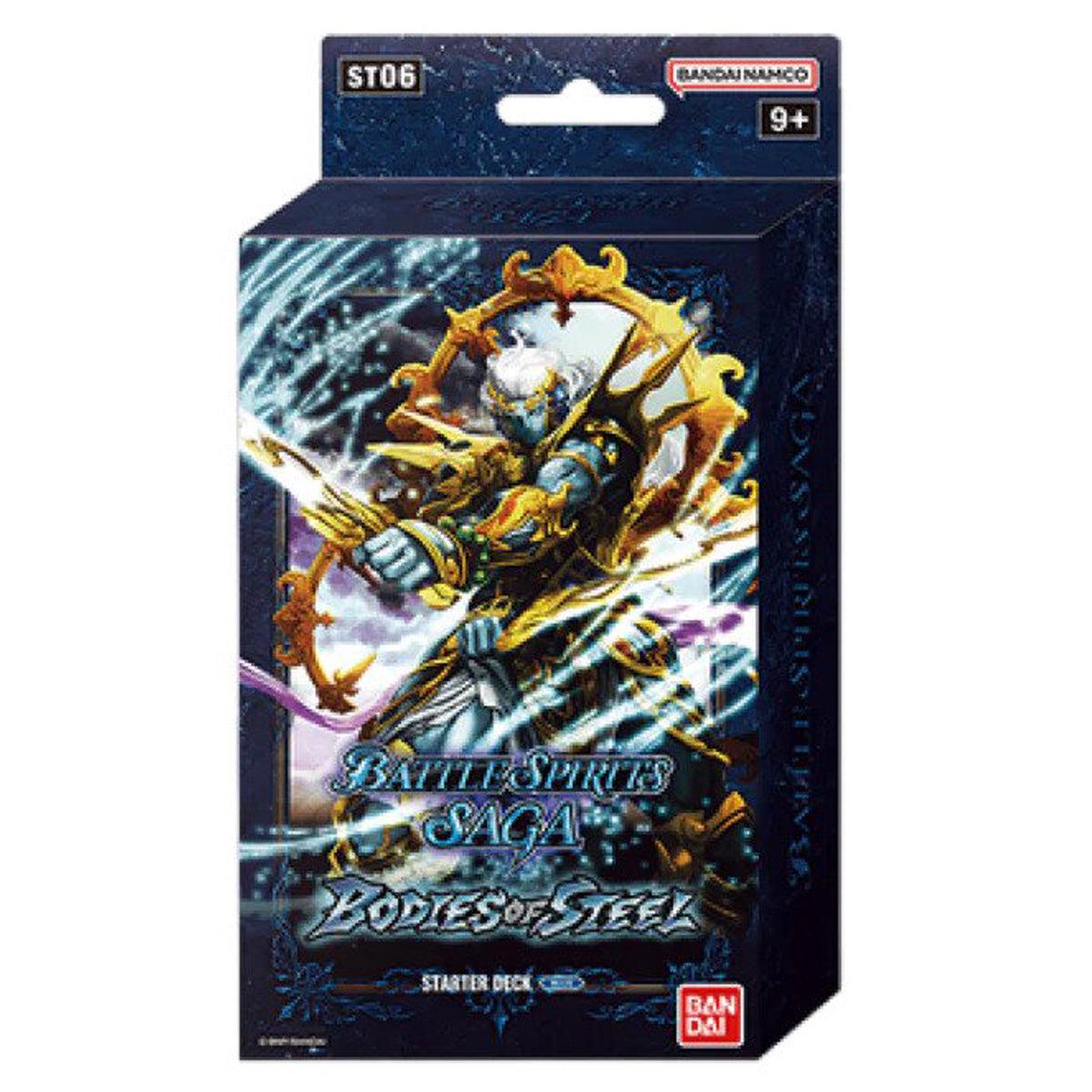 Battle Spirits Saga Card Game Starter Deck Bodies of Steel ST06