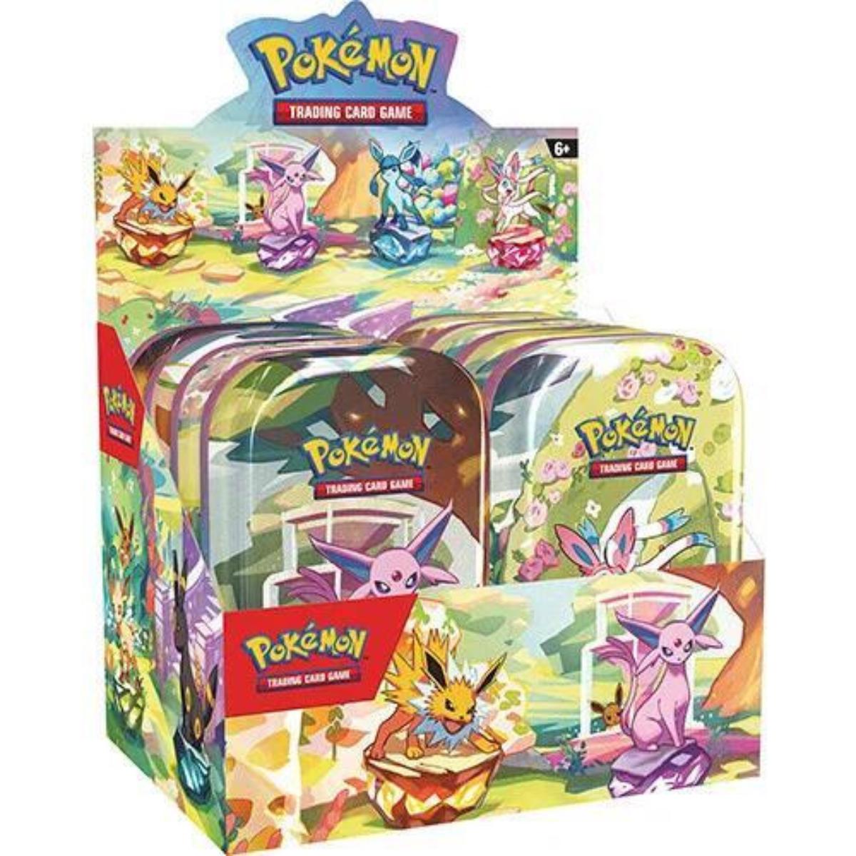 Pokmon TCG: SV8.5 Prismatic Evolutions Mini Tin Display
