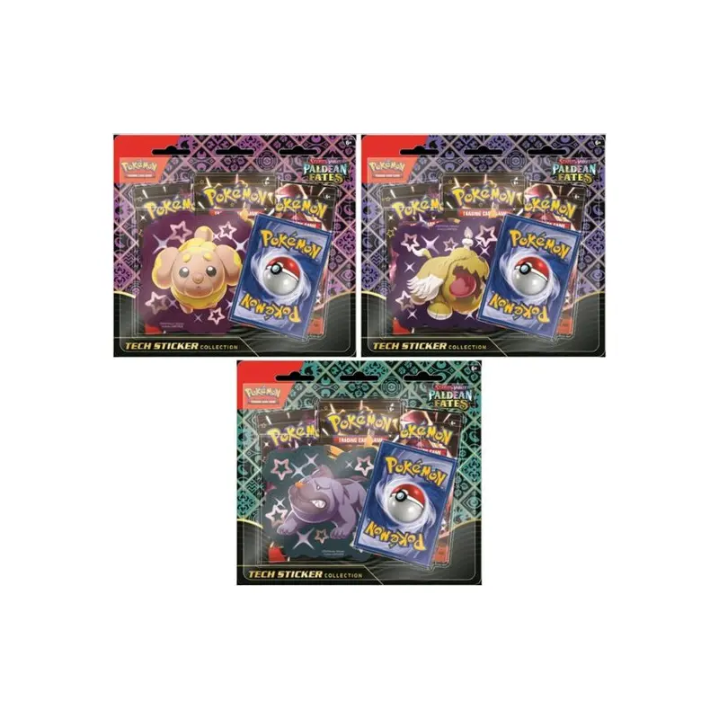 Pokemon TCG: Scarlet & Violet: Paldean Fates: Tech Sticker Collection