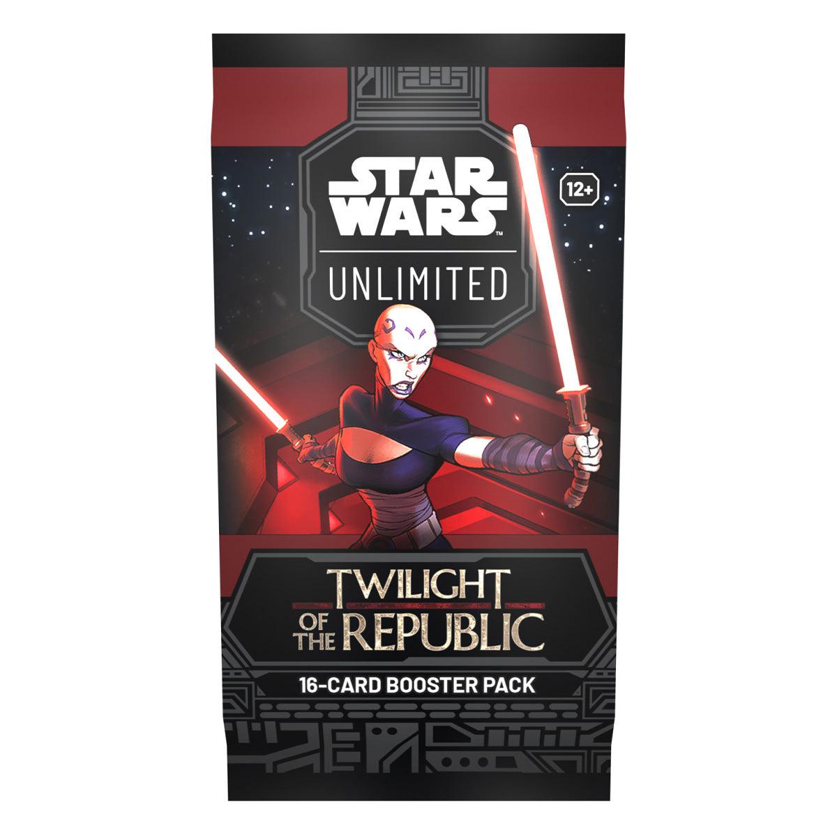 Star Wars Unlimited Twilight of the Republic Single Booster Pack