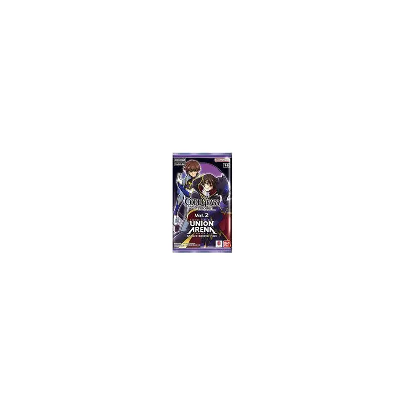 Union Arena [UEX03BT] Code Geass: Lelouch of the Rebellion Vol 2 Boosters (2 options)