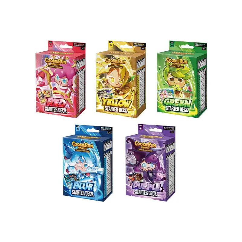 CookieRun TCG: Starter Deck (5 Options)