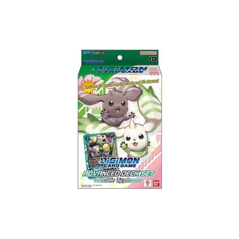 Digimon Card Game - Advanced Deck Set Double Typhoon [ST17]