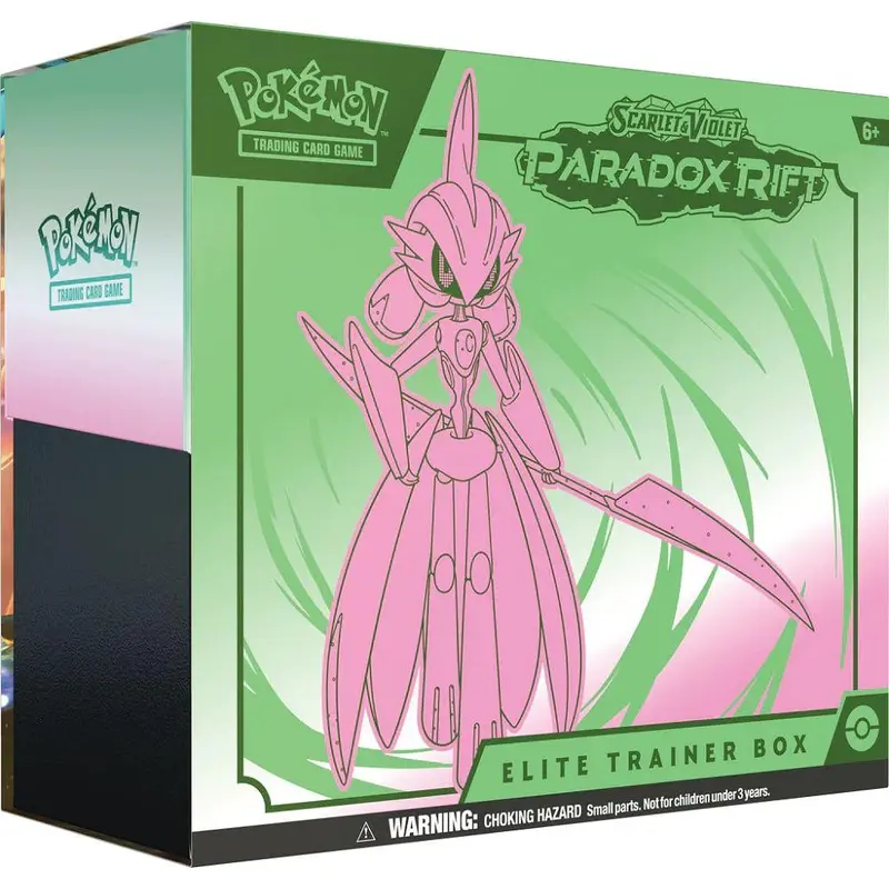 Pokemon TCG S&V Paradox Rift Elite Trainer Box Iron Bundle