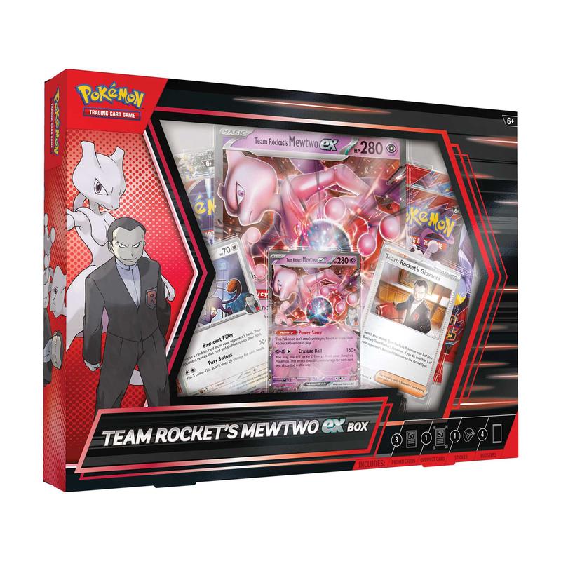 Pokmon TCG: Team Rocket's Mewtwo ex Box