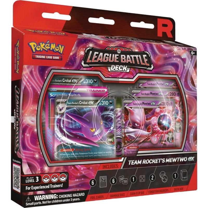 Pokmon TCG: Team Rockets Mewtwo ex League Battle Deck (Preorder)