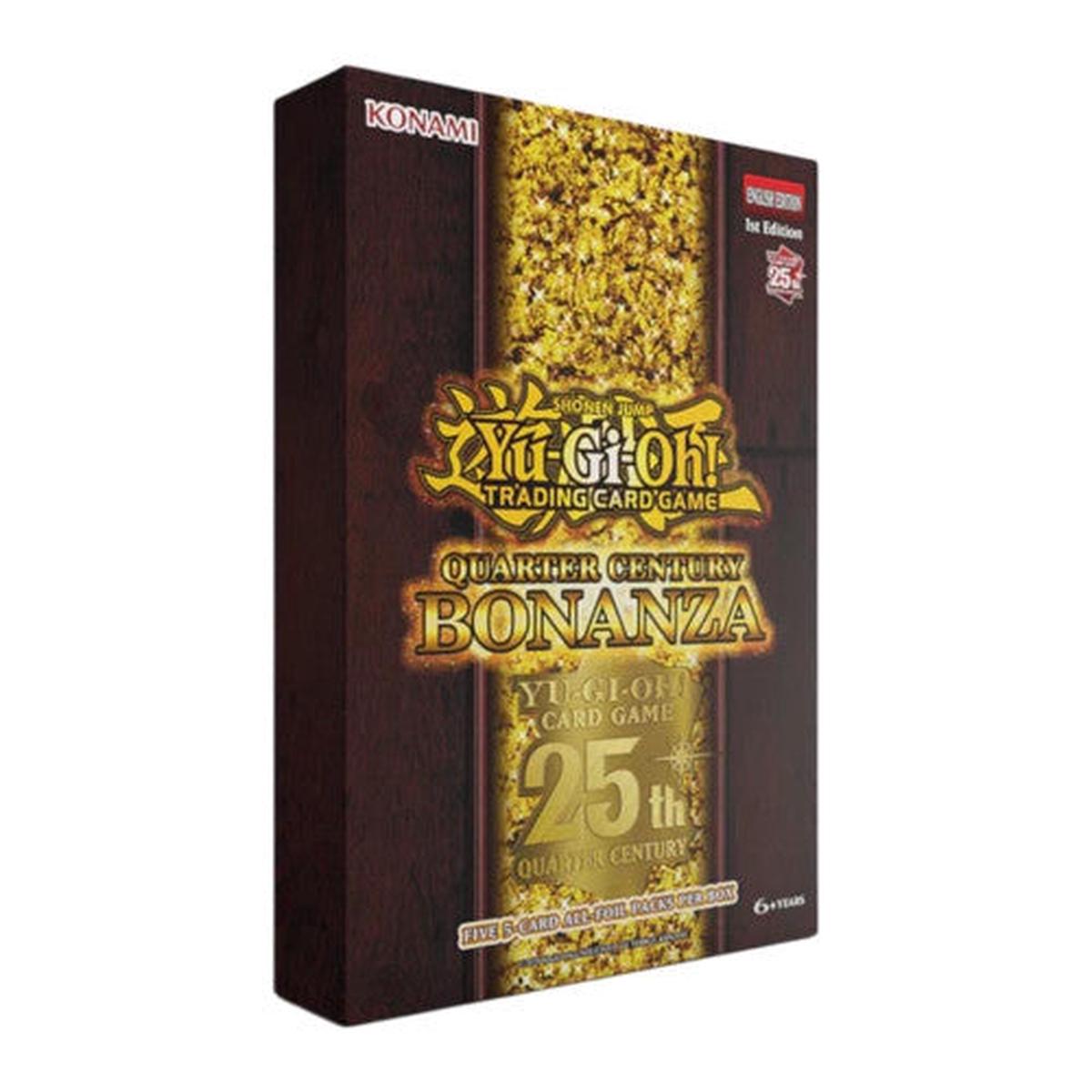 YuGiOh! Quarter Century Bonanza 3-Booster Tuckbox