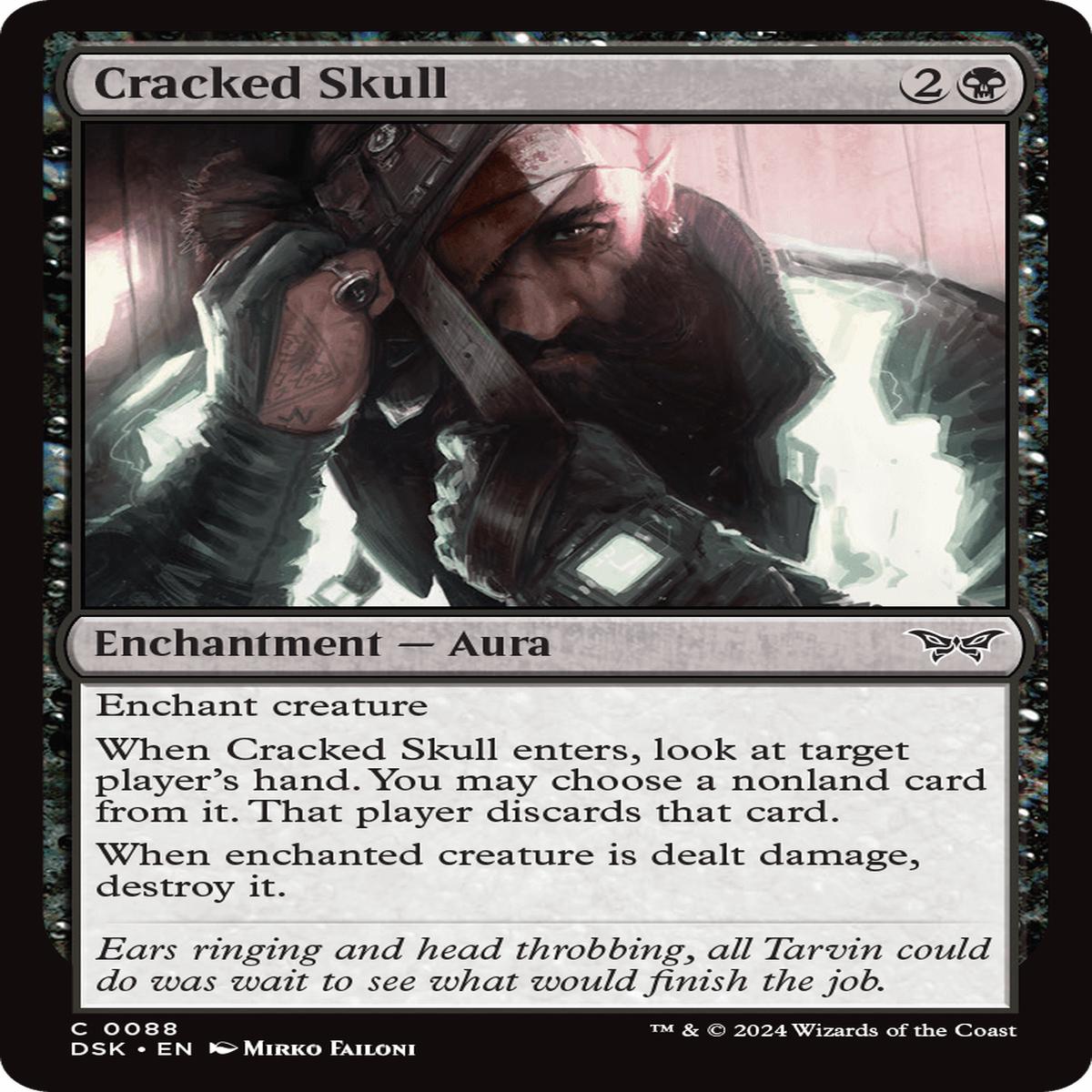 (0088) Cracked Skull - Duskmourn: House of Horror