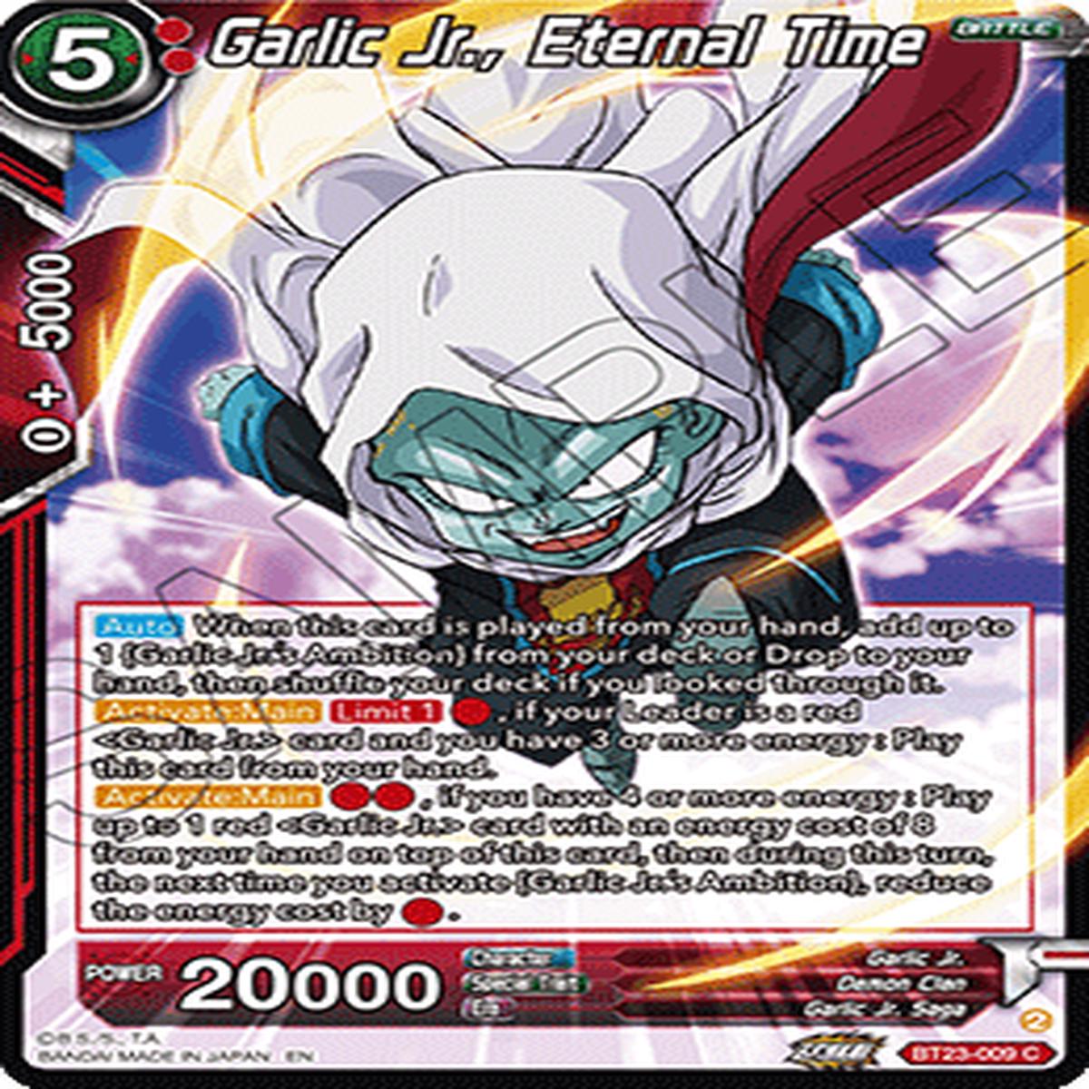 (009) Garlic Jr., Eternal Time - Perfect Combination