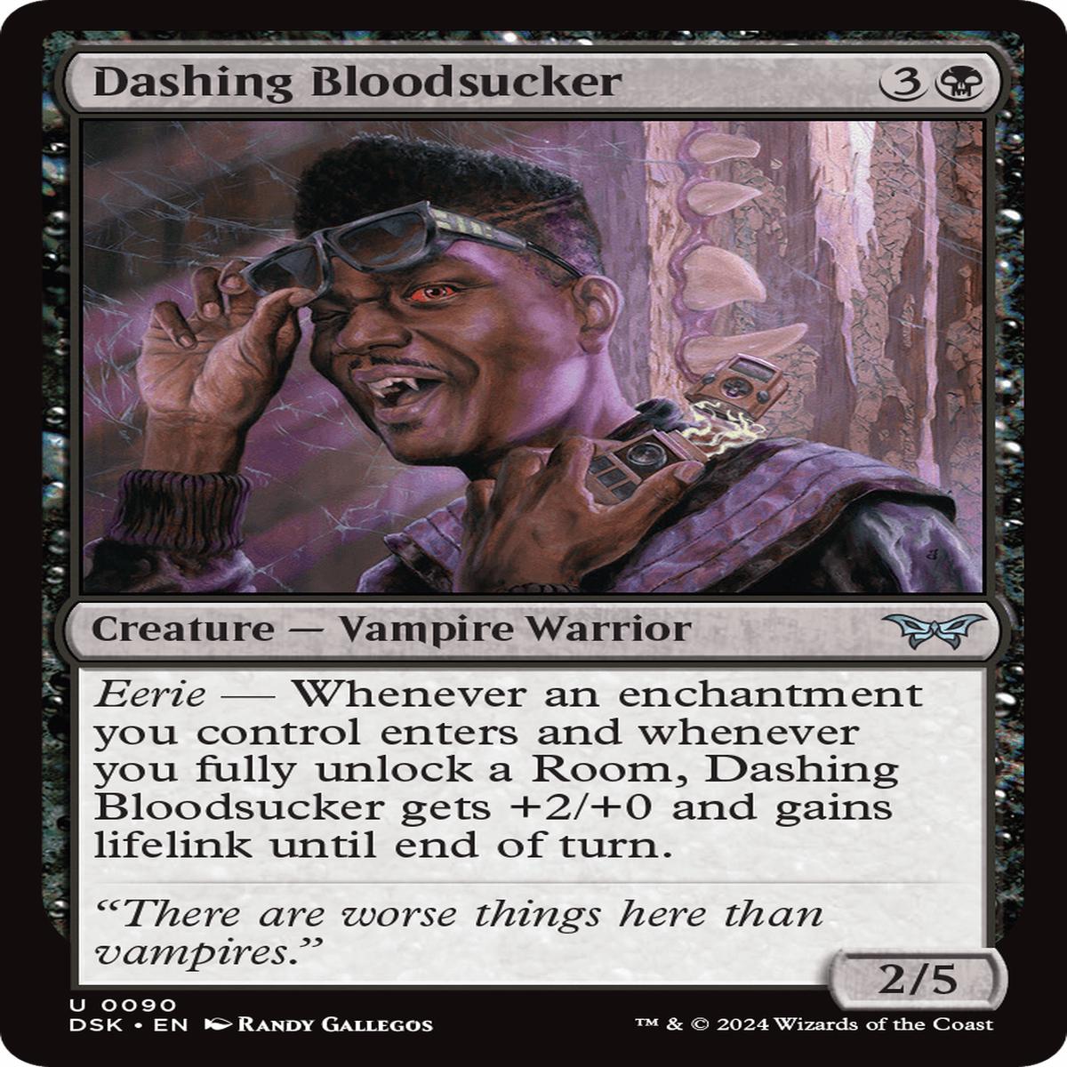 (0090) Dashing Bloodsucker - Duskmourn: House of Horror