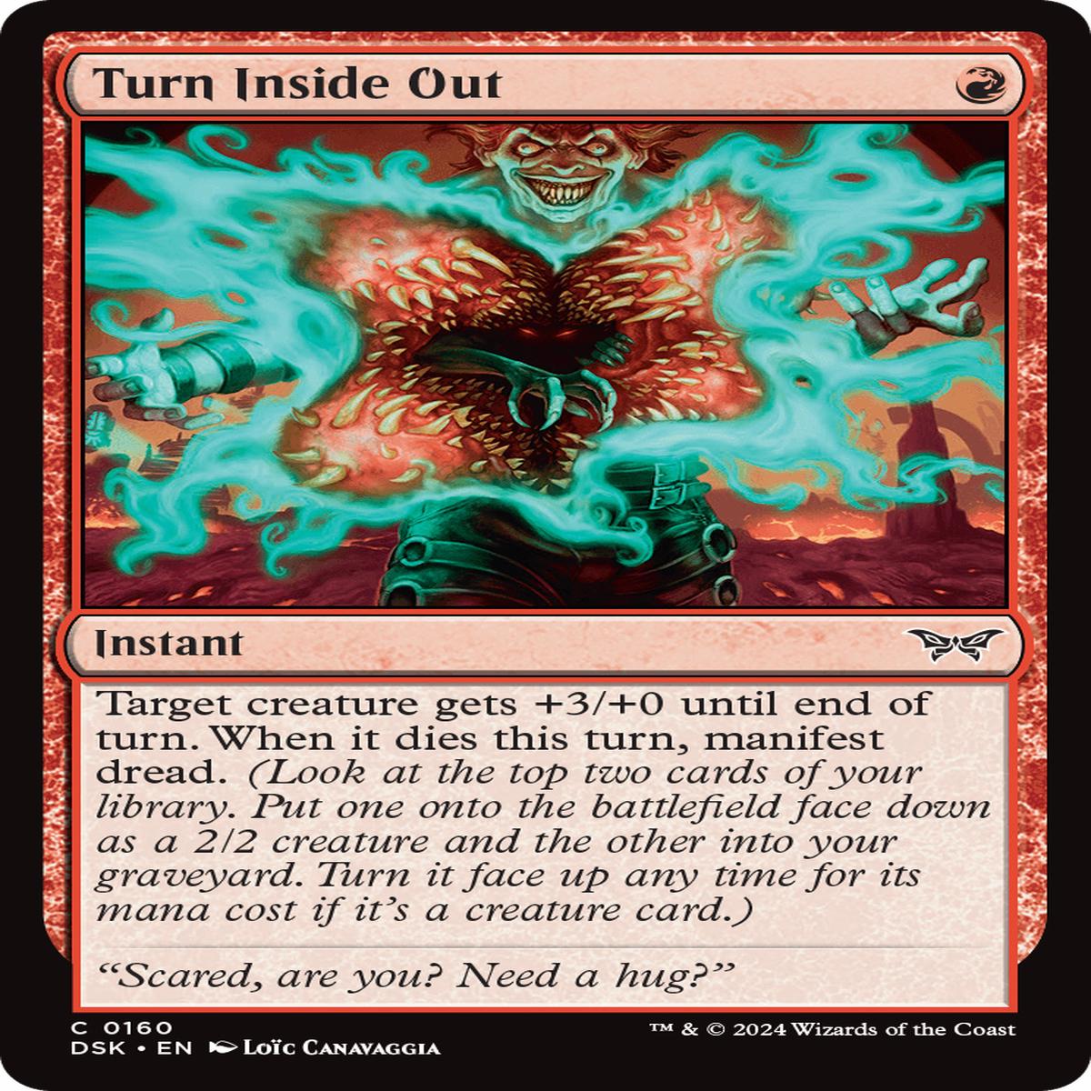 (0160) Turn Inside Out - Duskmourn: House of Horror