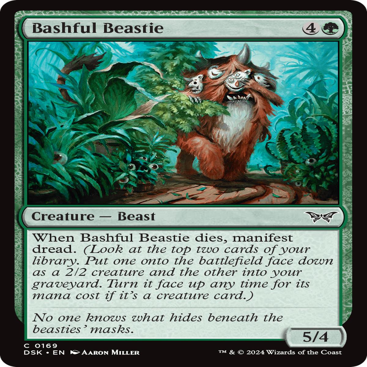 (0169) Bashful Beastie - Duskmourn: House of Horror