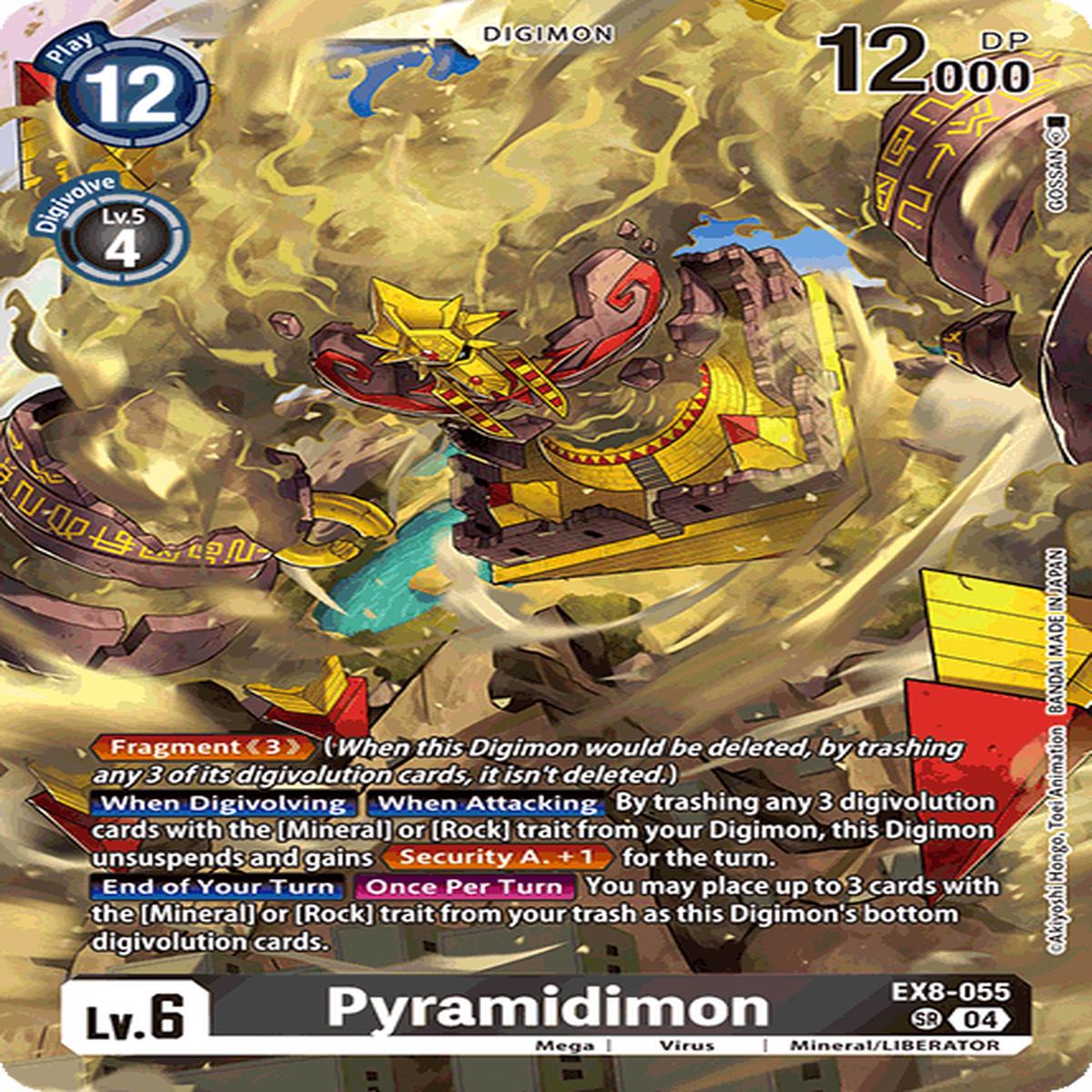 (055) Pyramidimon - EX8