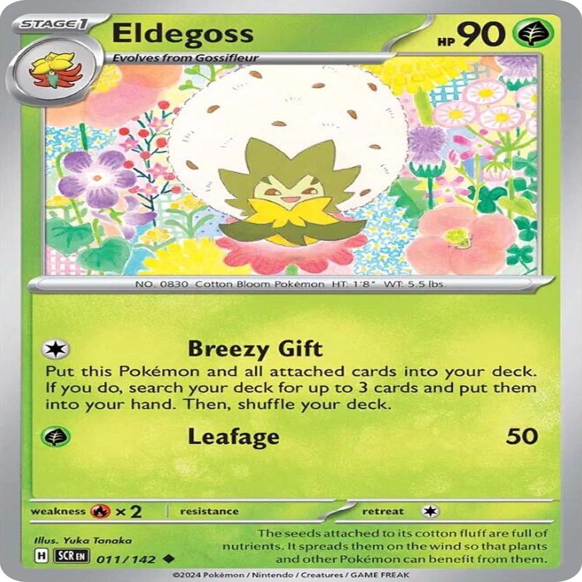 (11/142) Eldegoss - Stellar Crown
