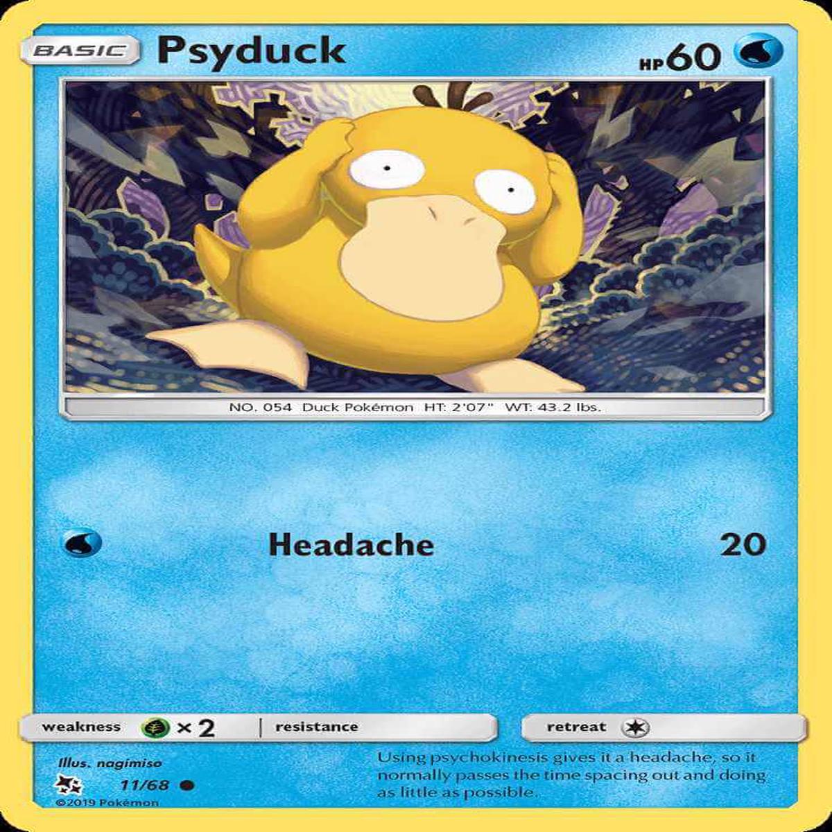 (11/68) Psyduck - Hidden Fates