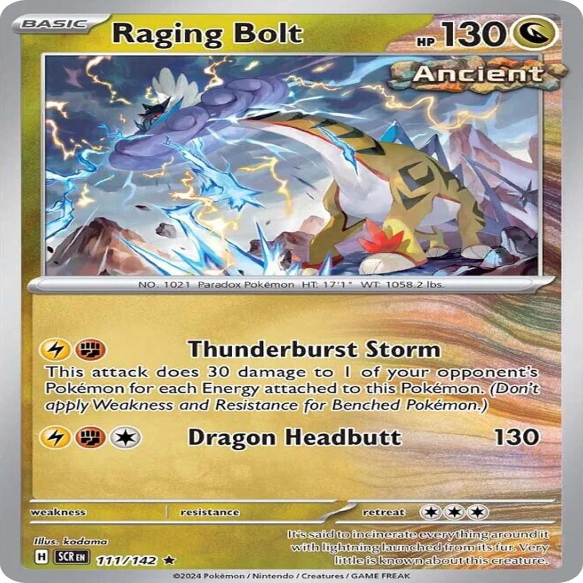 (111/142) Raging Bolt - Stellar Crown
