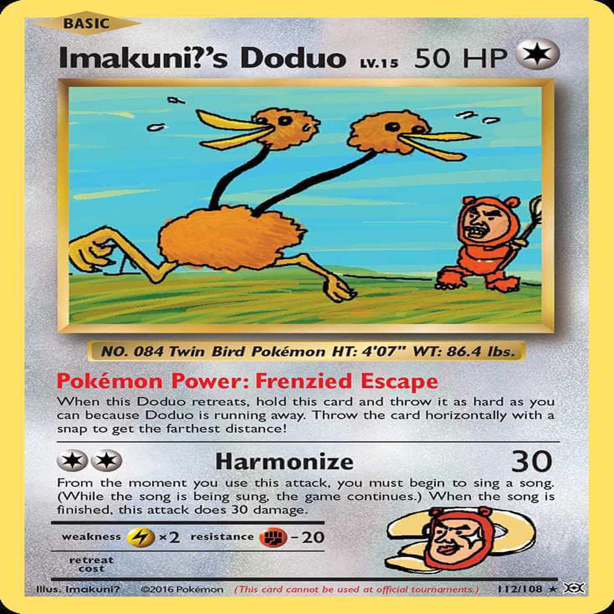 (112/108) Imakuni?'s Doduo - Evolutions