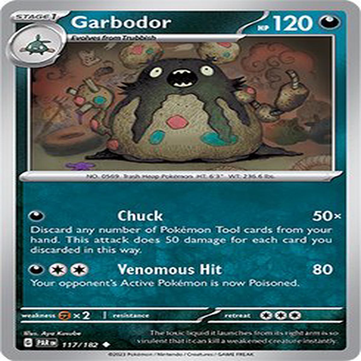 (117/182) Garbodor - Paradox Rift