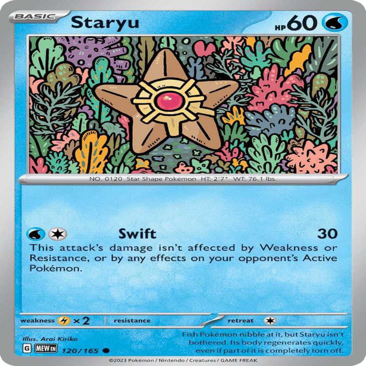 (120/165) Staryu - SV 151
