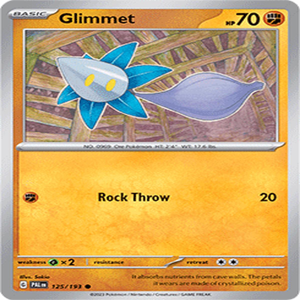 (125/193) Glimmet - Paldea Evolved