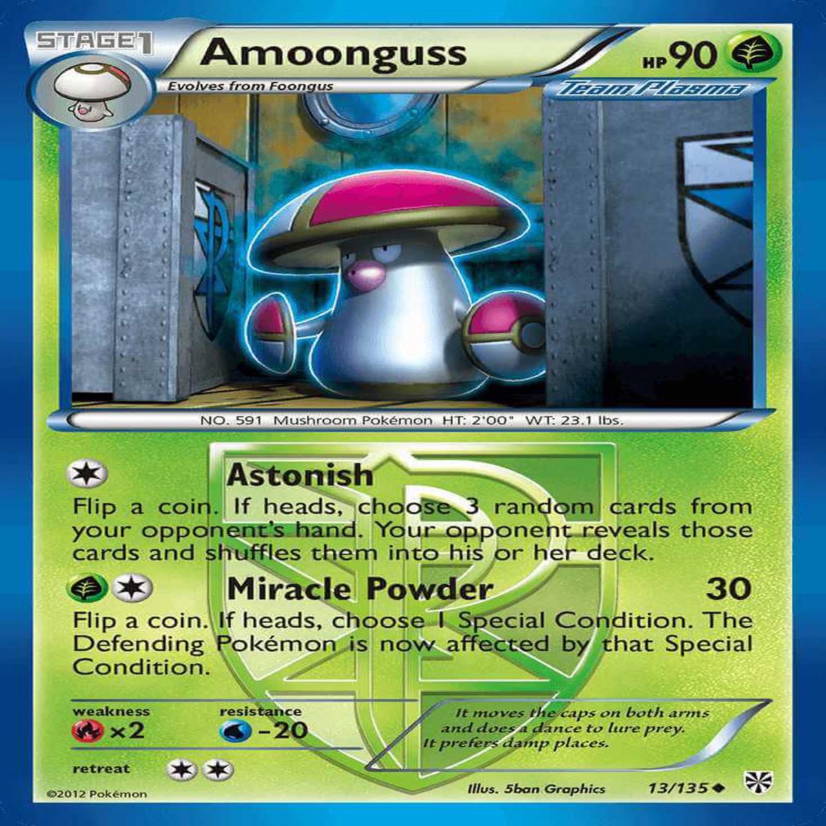 (13/135) Amoonguss - Plasma Storm