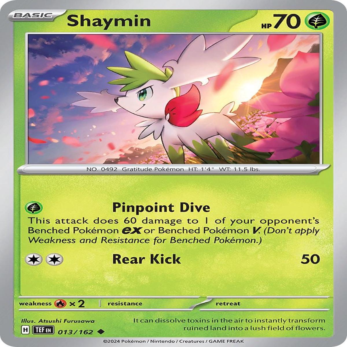 (13/162) Shaymin - Temporal Forces
