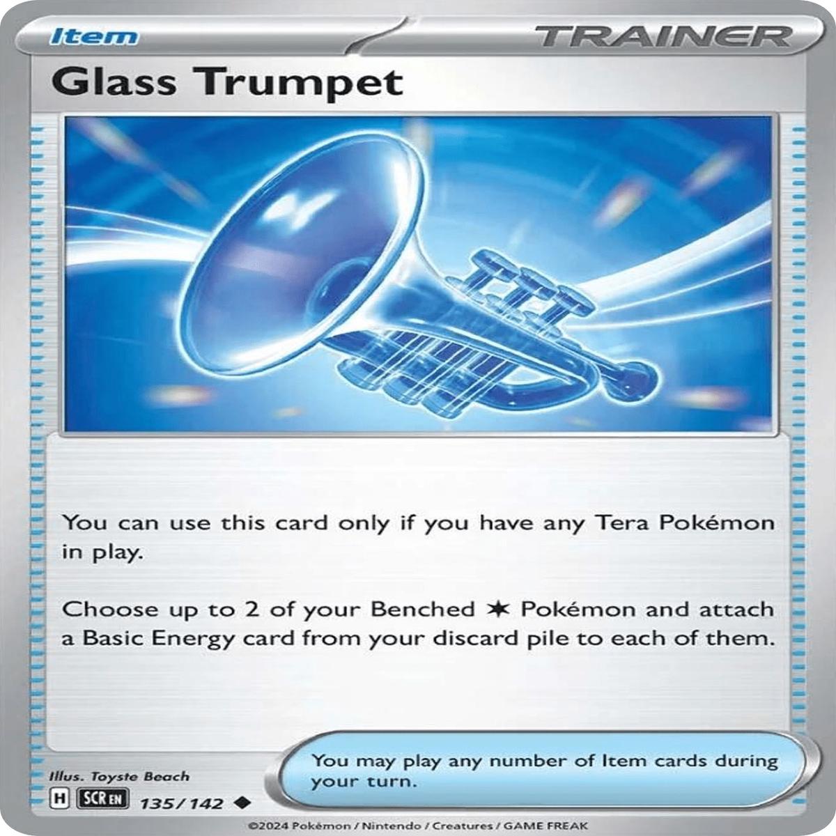 (135/142) Glass Trumpet - Stellar Crown