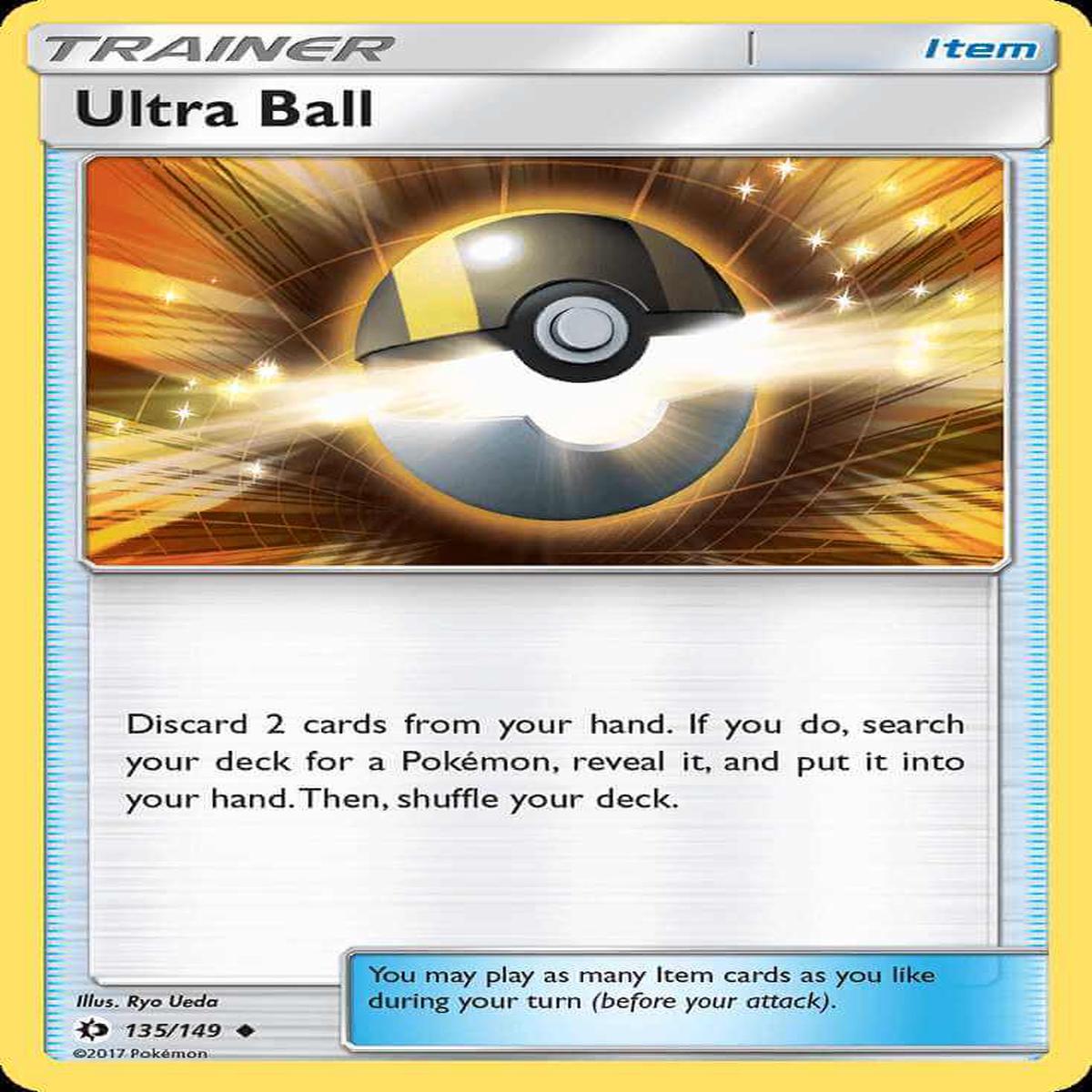 (135/149) Ultra Ball - Sun & Moon