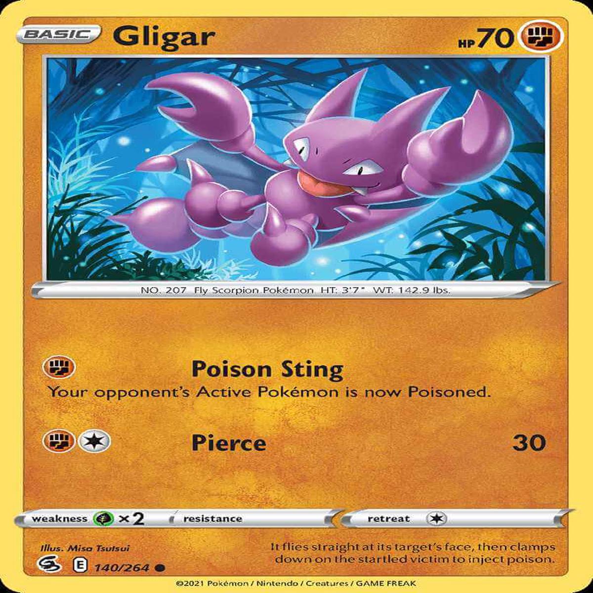 (140/264) Gligar - Fusion Strike