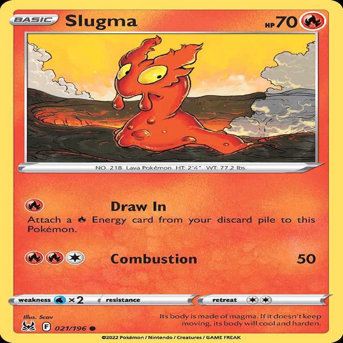 (21/196) Slugma - Lost Origin