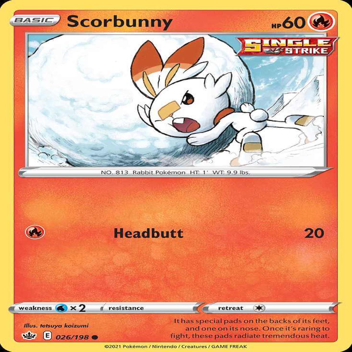 (26/198) Scorbunny - Chilling Reign