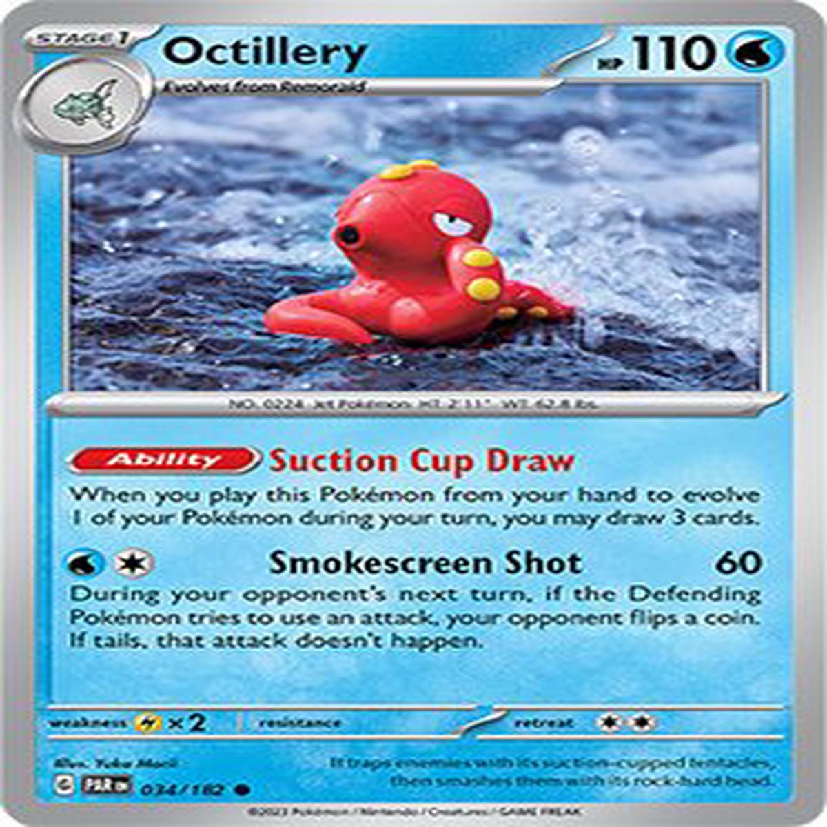 (34/182) Octillery - Paradox Rift