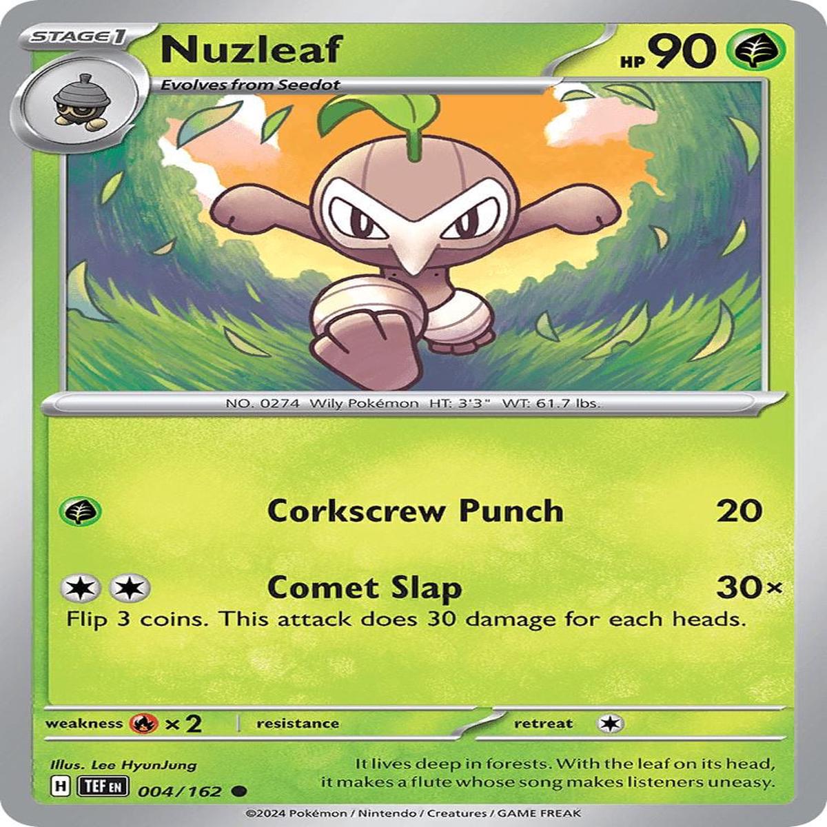 (4/162) Nuzleaf - Temporal Forces