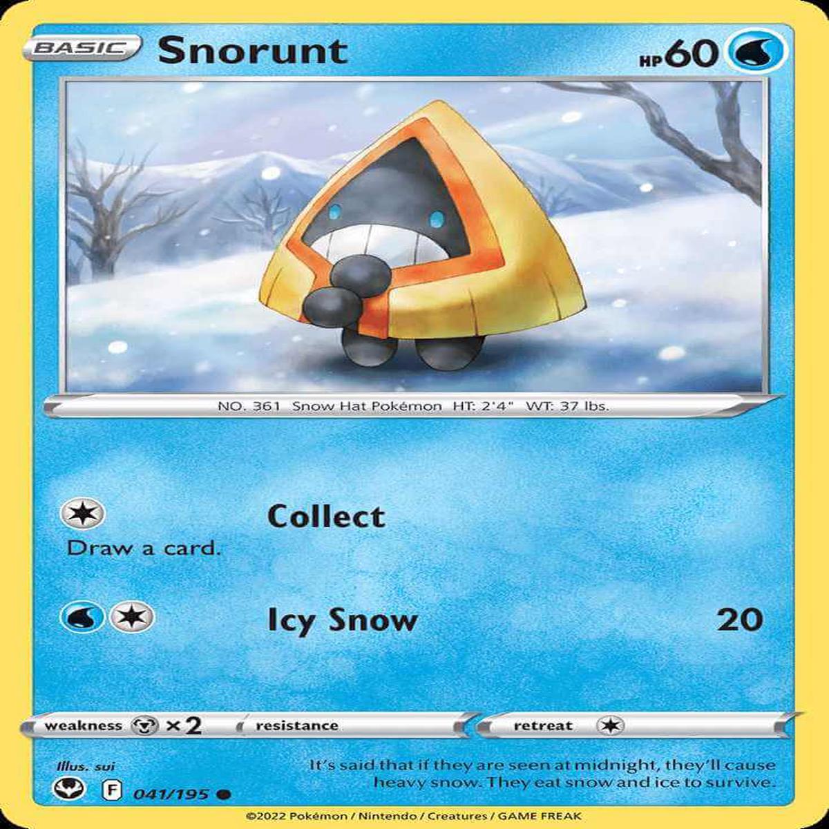 (41/195) Snorunt - Silver Tempest