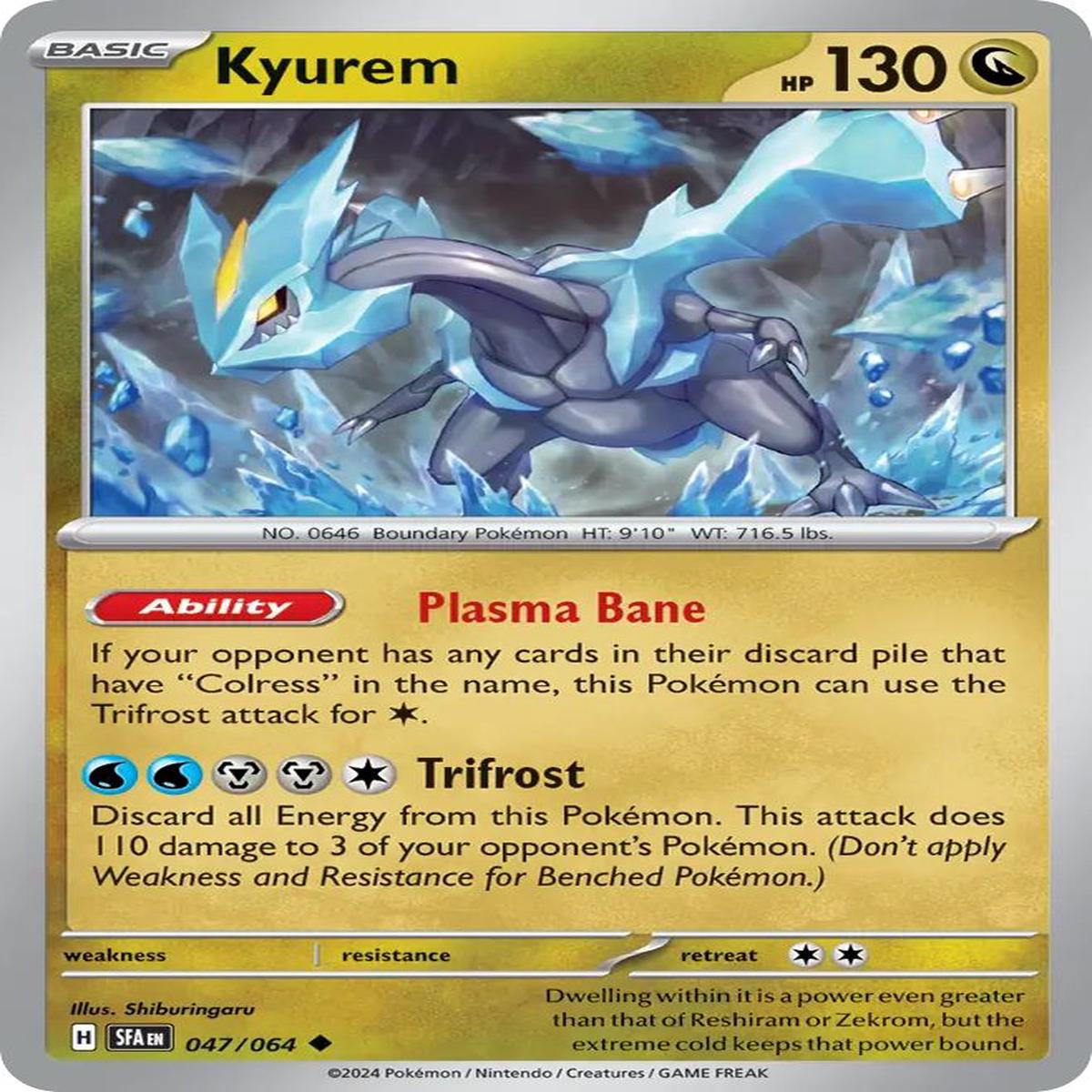 (47/64) Kyurem - Shrouded Fable
