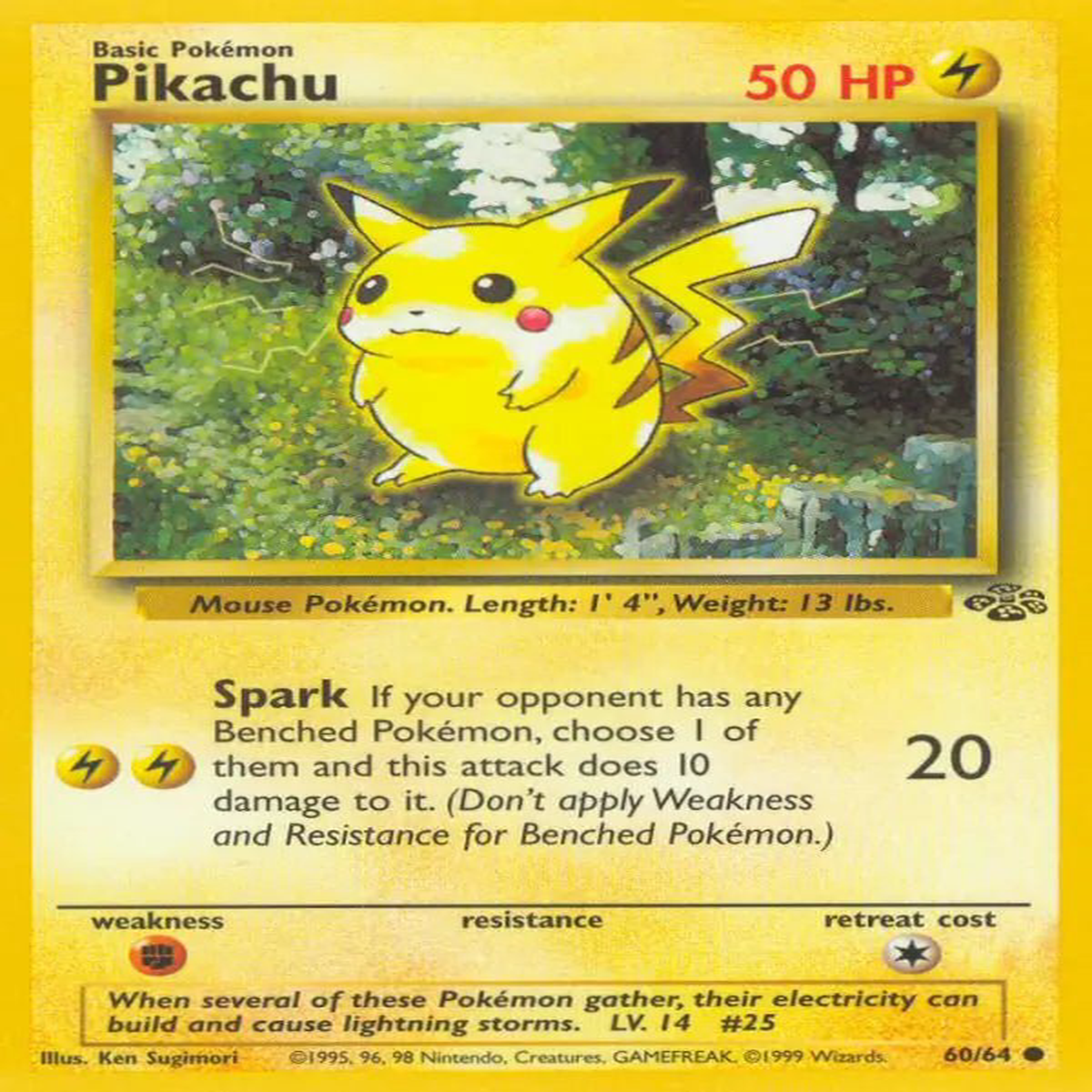 (60/64) Pikachu - Jungle