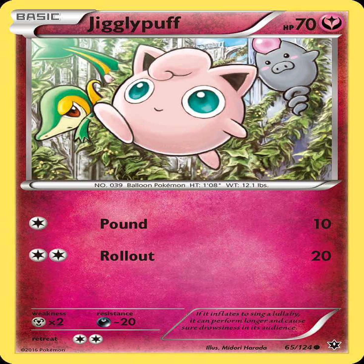 (65/124) Jigglypuff - Fates Collide