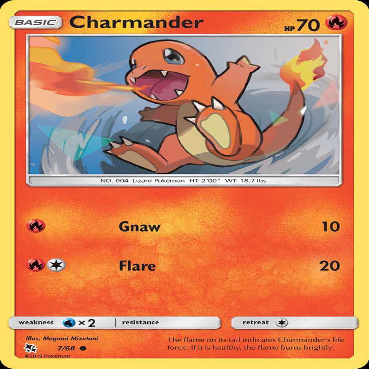 (7/68) Charmander - Hidden Fates