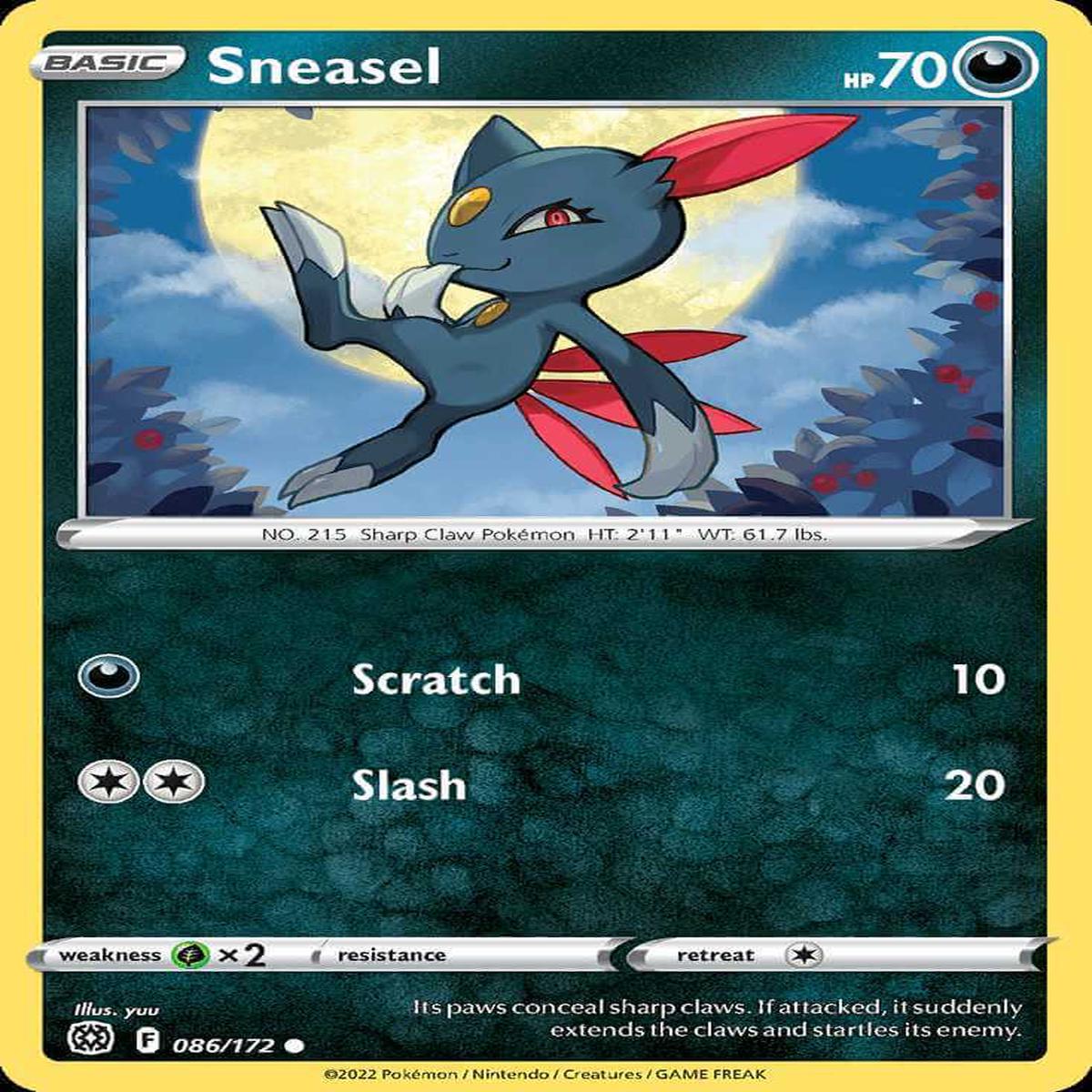 (86/172) Sneasel - Brilliant Stars