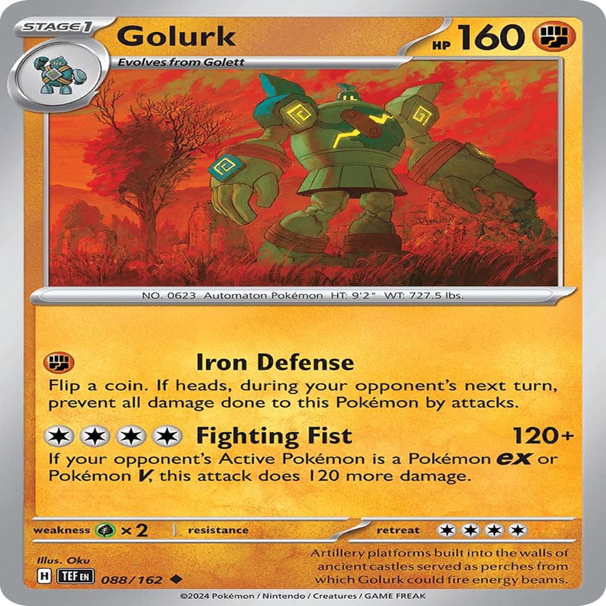 (88/162) Golurk - Temporal Forces