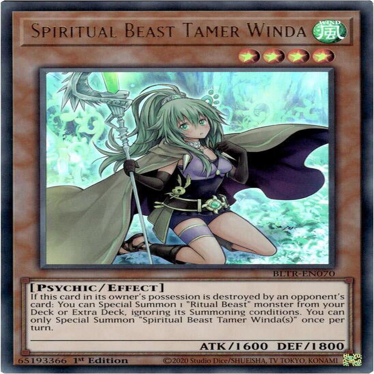 (EN070) Spiritual Beast Tamer Winda - BLTR