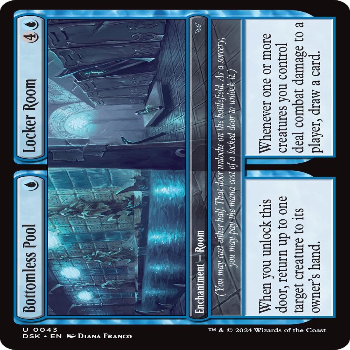 (0043) Bottomless Pool / Locker Room - Duskmourn: House of Horror